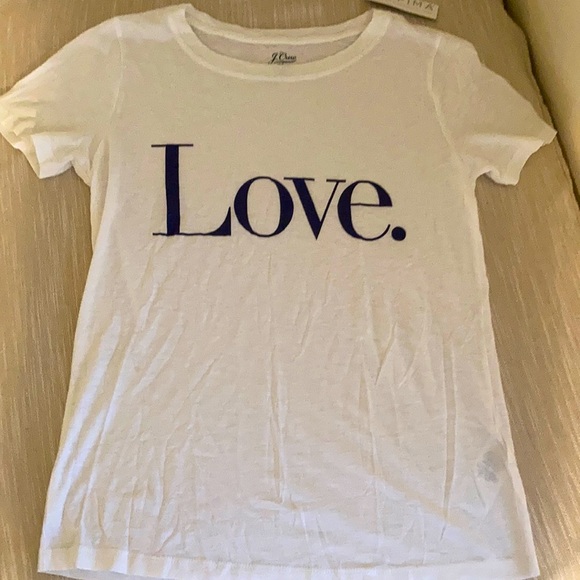 j crew love tee